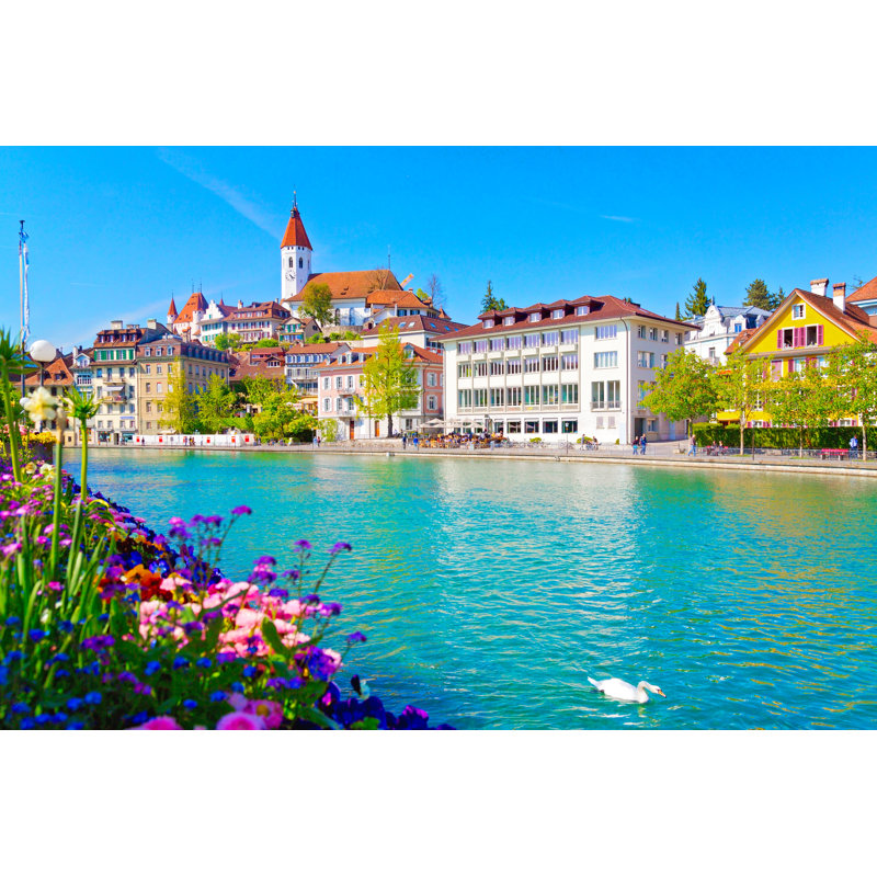 Thun, Switzerland by Aletheia97 - Wrapped Canvas Print, 51cm H x 76cm W