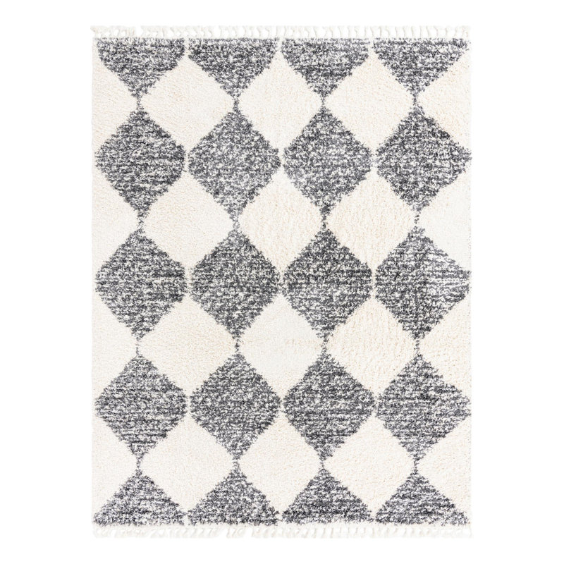 Tapis à poil long Serenity, Rectangle 7 pi 10 po x 10 pi