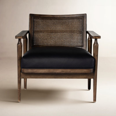 Anasia Genuine Leather Armchair