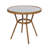 Rylan Indoor/Outdoor Commercial Bistro Set with Table and Two Chairs-1882098087