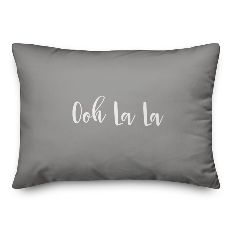  Coussin Oooh La La, Gris