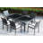 Ohana 6 - Person Wicker Patio Dining Set with Rectangular Table , Sunbrella® Cushions Included-2046266554-2061385949