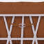 Ensemble de 2 fauteuils club d'extérieur, finition PP blanc avec coussin brun-808252193-808252192