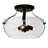 Angelise 3-Light 12.1'' Semi Flush Mount