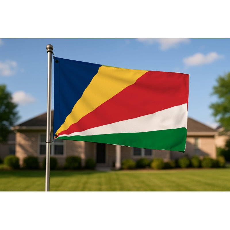 Drapeau des Seychelles — Drapeau