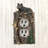 Wall Plate Cover in Black Bear Climibing on Tree Branch Design