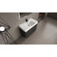 Meuble-lavabo sur pied 36 po avec lavabo en résine, armoire de rangement avec portes à fermeture douce (ensemble KD)-68663732