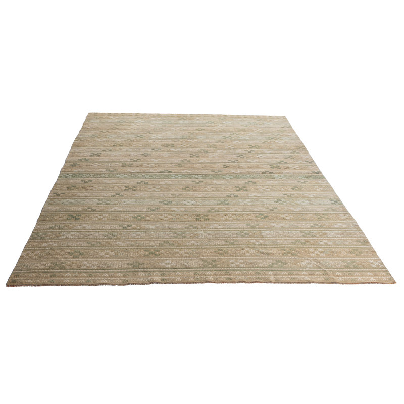 One-of-a-Kind 7'2 X 9' Flatweave Area Rug