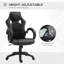 Inbox Zero Laniyah Adjustable Swiveling PC & Racing Game Chair-1778673348