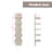 Pelicieux 5-Tier Small Wall Shelf-17275641