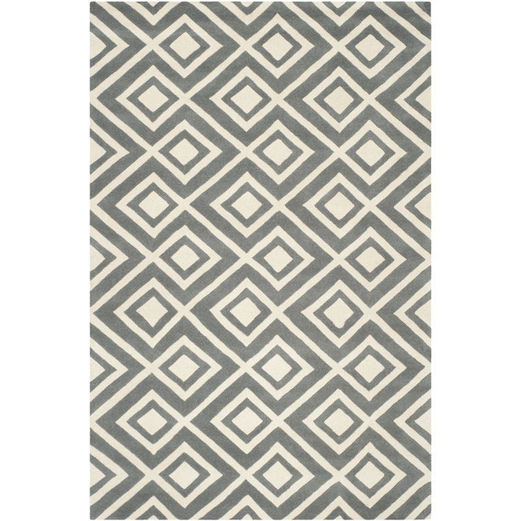 Huntersville Geometric Wool Hand Woven Area Rug