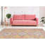Laurel Sivas Machine Woven Polyester Area Rug in Yellow-1876651425