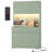 Aybike 71" Tall Kitchen Pantry Cabinet with Charge Station & LED Light, Freestanding Food Pantry with 4 Cabinets, 3 Drawers & Microwave Shelf, Kitchen Hutch Storage, Adjustable Shelves-860999868