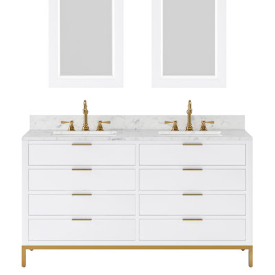 60'' W Double Vanity