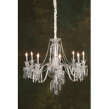8 - Light Candle Style Empire Chandelier