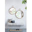 Miroir mural circulaire pour salon, entrée, bureau-1460219913