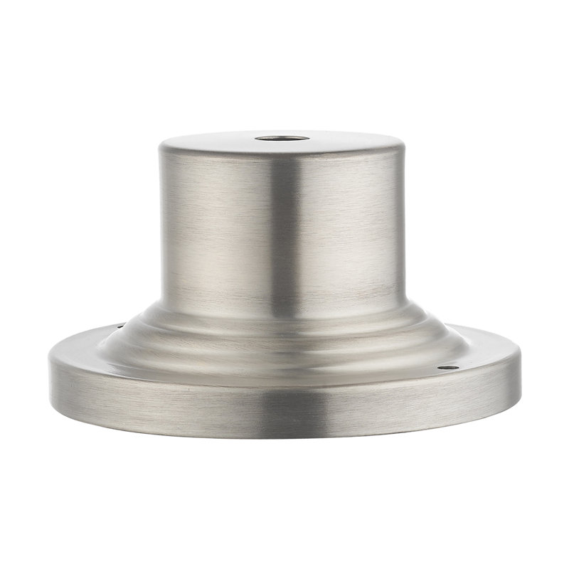 Base de pilier H 3,25 "Arelene, Nickel brossé