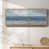 Toile naturelle avec cadre flottant