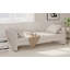 Lit de jour moderne rembourré avec méridienne avec coussins Petit lit de jour simple, aucun matelas requis, parfait pour les salons et les bureaux-632767032