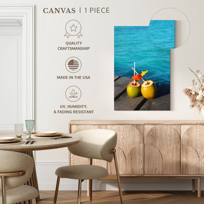 Cocktail Caraïbes à la noix de coco