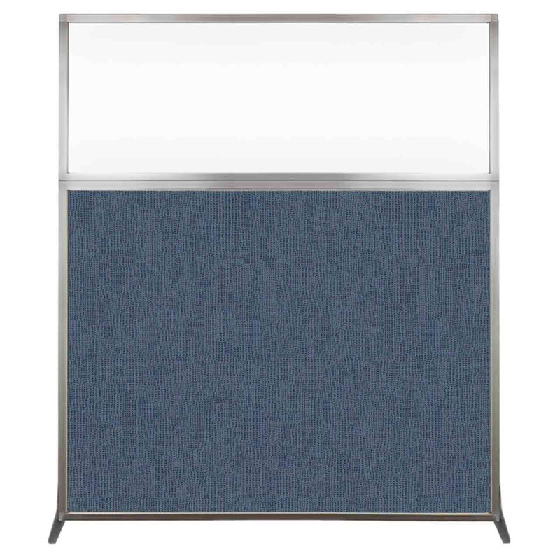 Cloison portative transparente 6 ", H 72 po x l 60 po x P 15 po, Océan