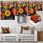 Colorful Colorful Melody I - Disques vinyle, art mural en métal, salon-890109377