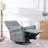 360° Swivel Rocker Recliner Chair With Pull Ring, Glider For Nursery, Living Room, And Home Theater-2100450432