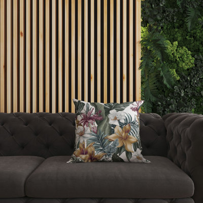 Floral Square Cushion