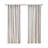 Poly Printed Curtain Panel With Tufted Stripe And Lining For Light Filtering And Sophisticated Decor, 50X84 Inch-692930905-692930904