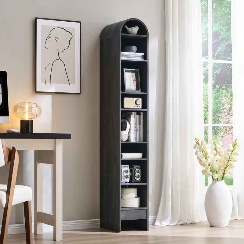 Armoire de rangement 67 po, Gris foncé