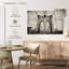 Impression sur toile, pont monochrome de Brooklyn-1644016562