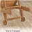 Thach Outdoor Fir Wood Chaise Lounge