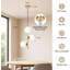 1‑Light G9 Gold Magic Bean Straight Rod Glass Pendant-117799429-117799435