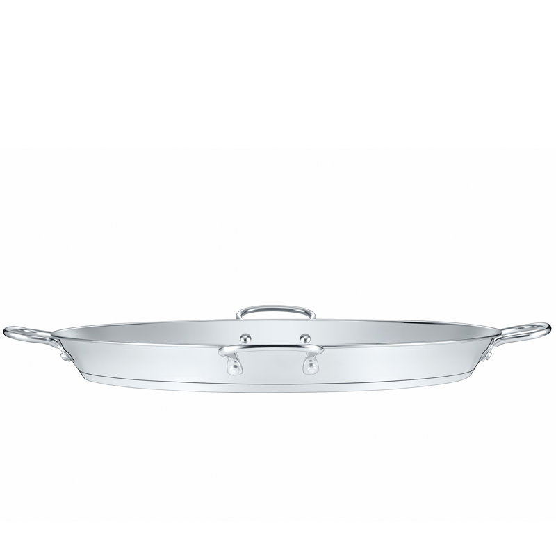 Stainless Steel Paella Pan, 20"