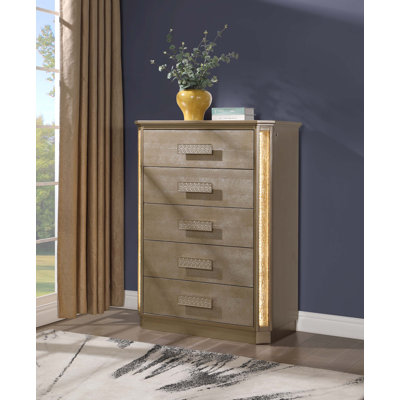 Coutee 5 - Drawer Dresser by Rosdorf Park