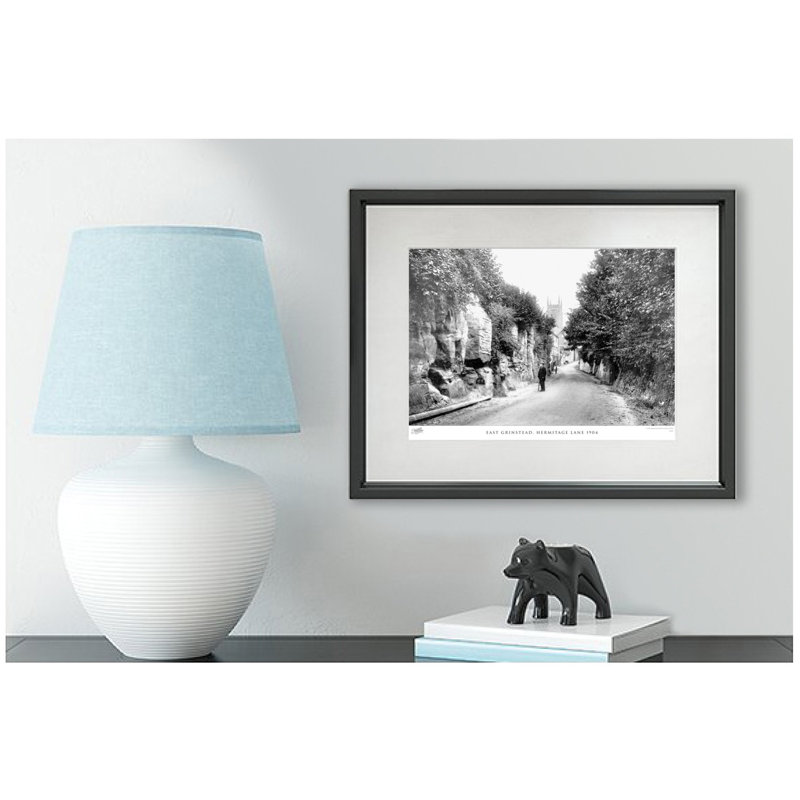 East Grinstead, Hermitage Lane 1904 by Francis Frith - Single Picture Frame Print, 60cm H x 80cm W x 2.3cm D
