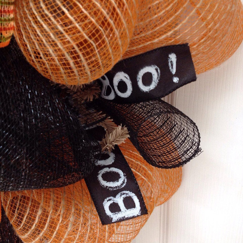 Couronne d'Halloween squelettes dansant effrayant