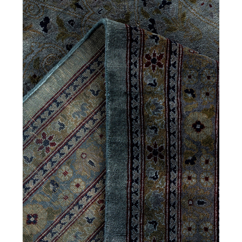Overdyed One-of-a-Kind 9' 10" X 17' 10" Hand Knotted Area Rug