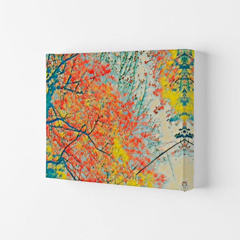 Autumn Is Here - Print on Canvas, 29.7cm H x 42cm W x 4cm D, Unframed