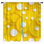 Rideaux obscurcissant et obscurcissant à motif de cercles - 2 panneaux