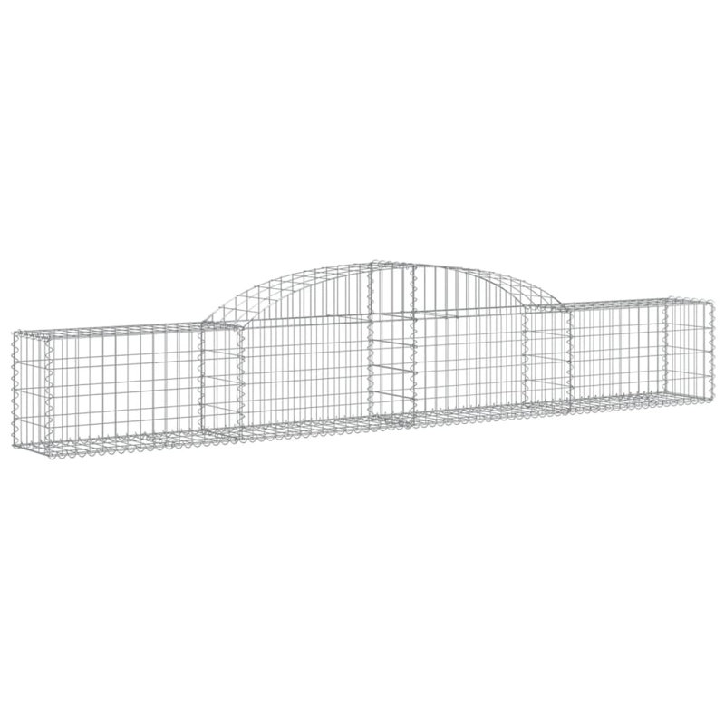 Ashvir Silver Metal Fence Panels, 60 cm H x 300 cm W x 30cm D