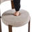 Varian Absecon Boucle Upholstered Dining Side Chair with Metal Legs-1133175185