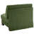 Armless Sofa Velvet-green