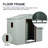 6Ft X 5Ft Outdoor Metal Storage Shed With Window And Metal Foundation-118091651