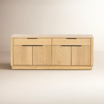Tahani 60" Iron Oak TV Stand
