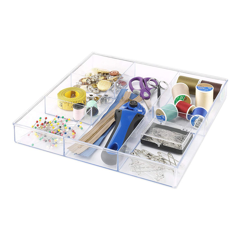 1.70"H x 11.90"W x 11.90"D Drawer Organizer