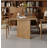 Minimalist Solid Wood Desk: Sturdy Base & Spacious Top-109913868