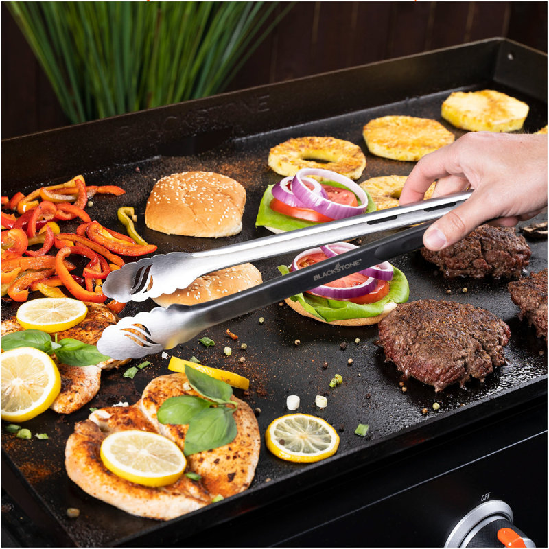 Blackstone Deluxe 6-Piece Stainless Steel Griddle Accessory Toolkit
