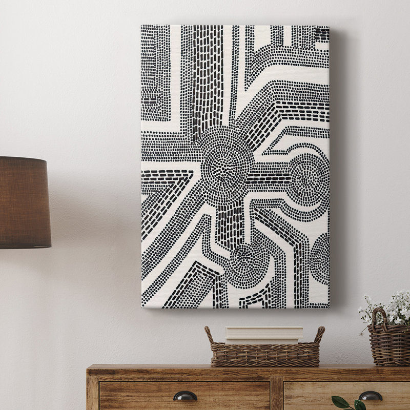 Dots and Dash II - galerie sur mesure Cavas