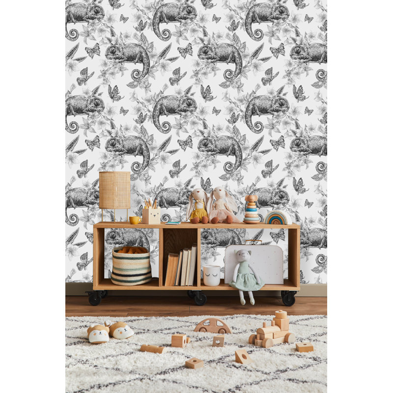 Panneau de papier peint, L 18,75 po x l 25 po, Vinyle